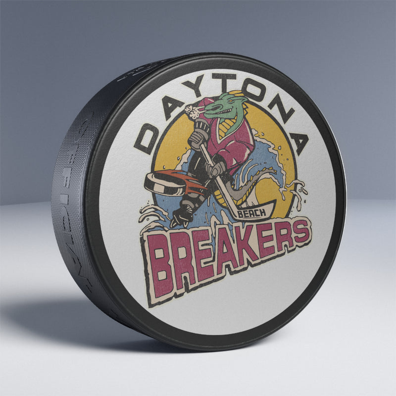 Load image into Gallery viewer, Daytona Beach Breakers Florida Hockey Puck