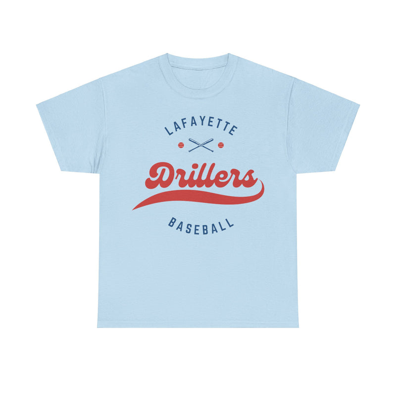 Load image into Gallery viewer, Lafayette Drillers Logo Louisiana Baseball Team T-shirt