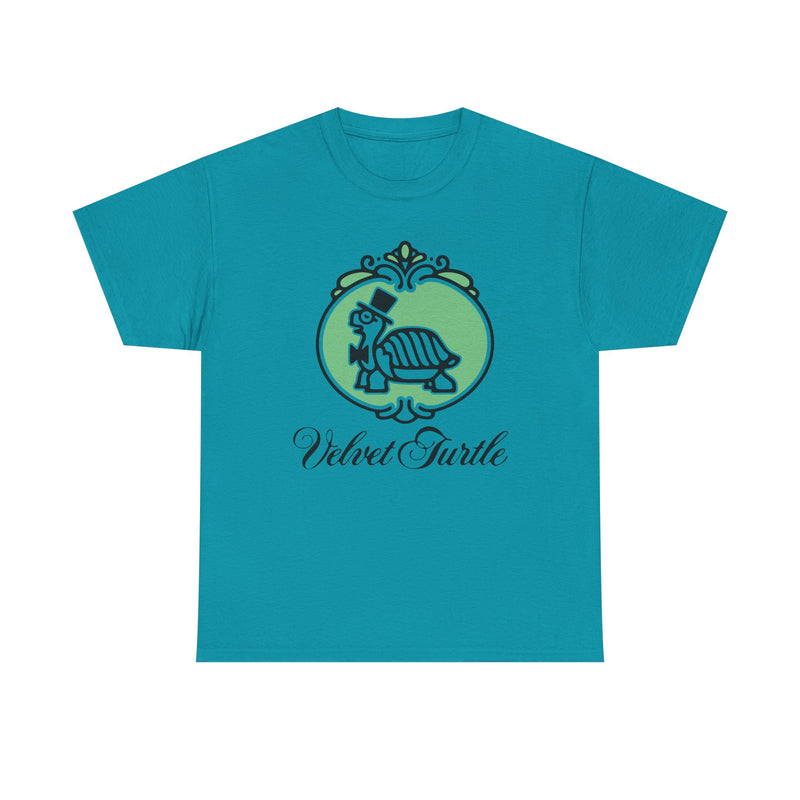 Load image into Gallery viewer, Velvet Turtle T-Shirt - Restaurant Industry Defunct Logo Tee
