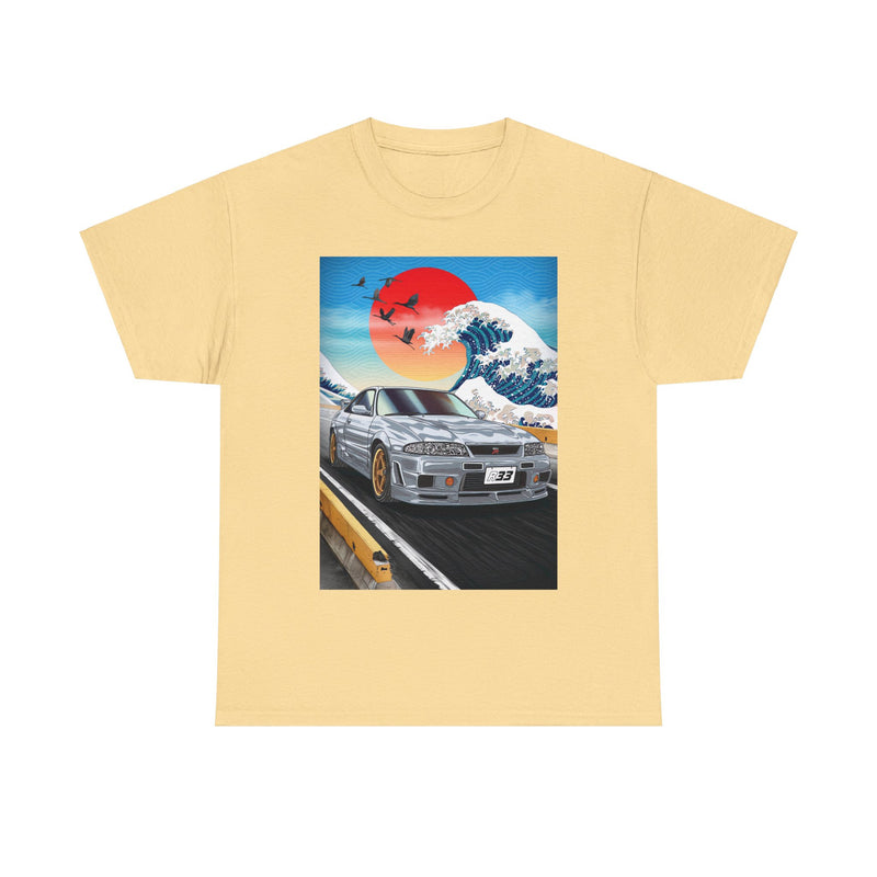 Load image into Gallery viewer, Nissan Skyline GT-R R33 Car T-shirt
