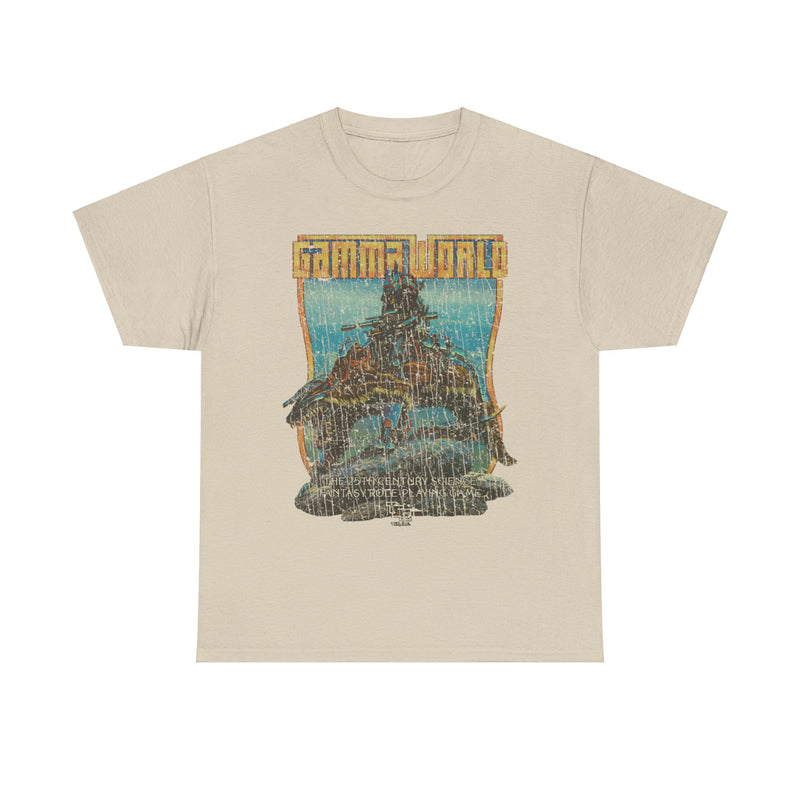 Load image into Gallery viewer, Gamma World 1978 Science Fantasy Role Playing Video Game T-shirt