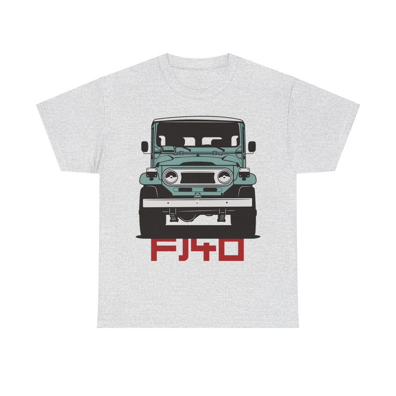 Load image into Gallery viewer, Toyota Land Cruiser FJ40 Green Car Double-sided T-shirt