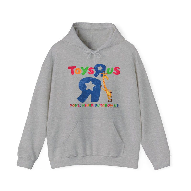 Load image into Gallery viewer, Toys R Us You'll Never Outgrow Us Retail Store Pullover Hoody