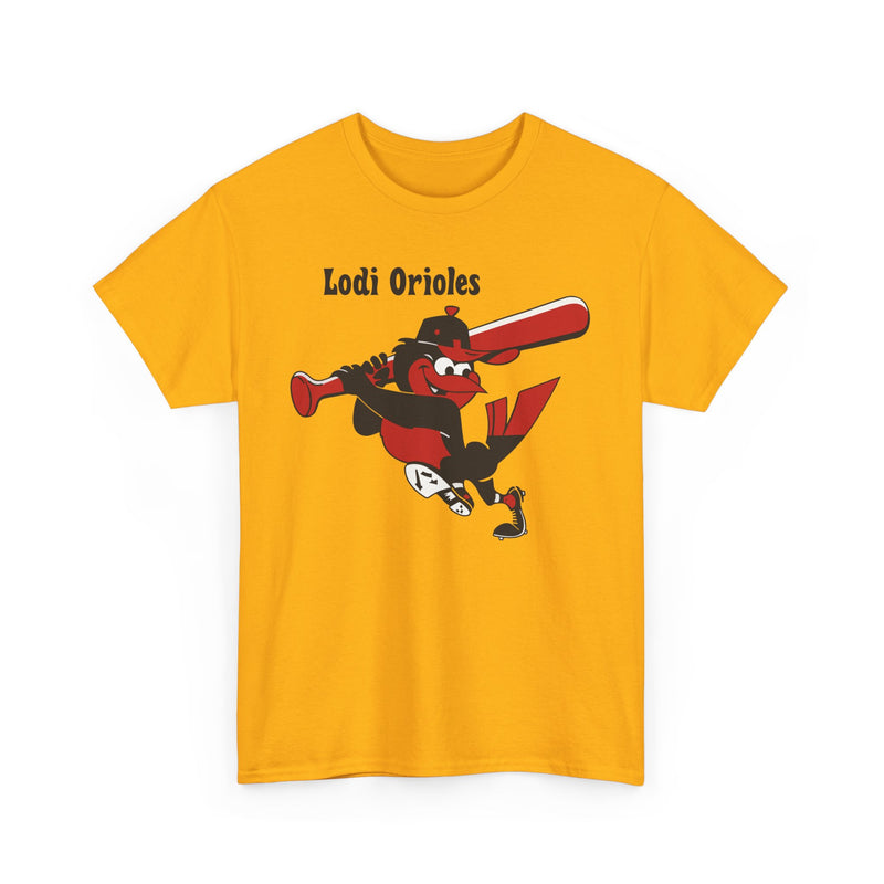 Load image into Gallery viewer, Lodi Orioles California League Baseball 1974-1975 T-shirt
