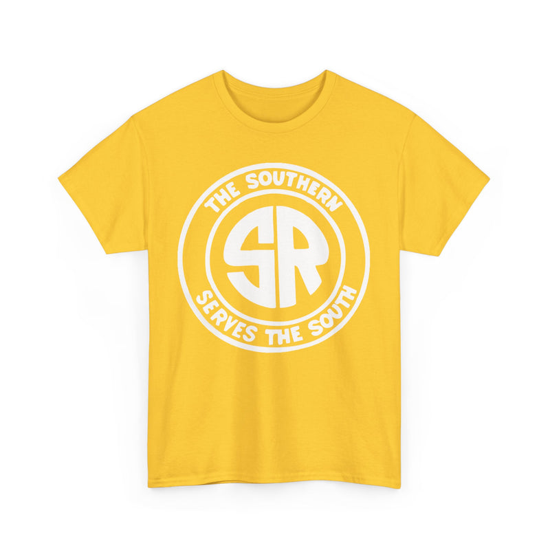 Load image into Gallery viewer, Southern Railway 1894-1982 Serves The South Train Historical T-shirt