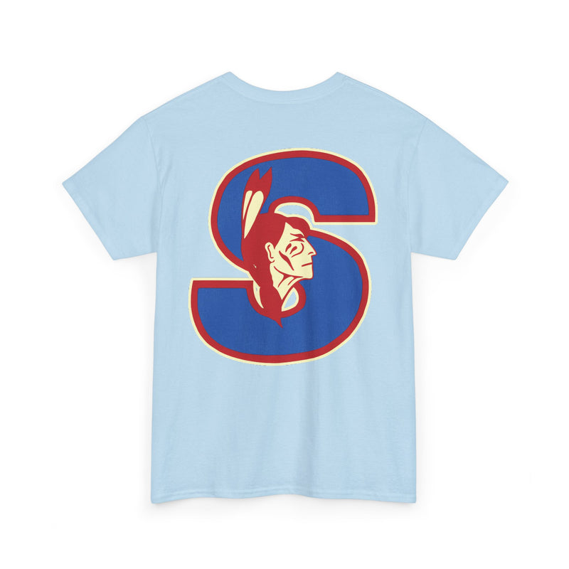 Load image into Gallery viewer, Springfield Indians Hockey Team Nostalgic 2 sided T-shirt