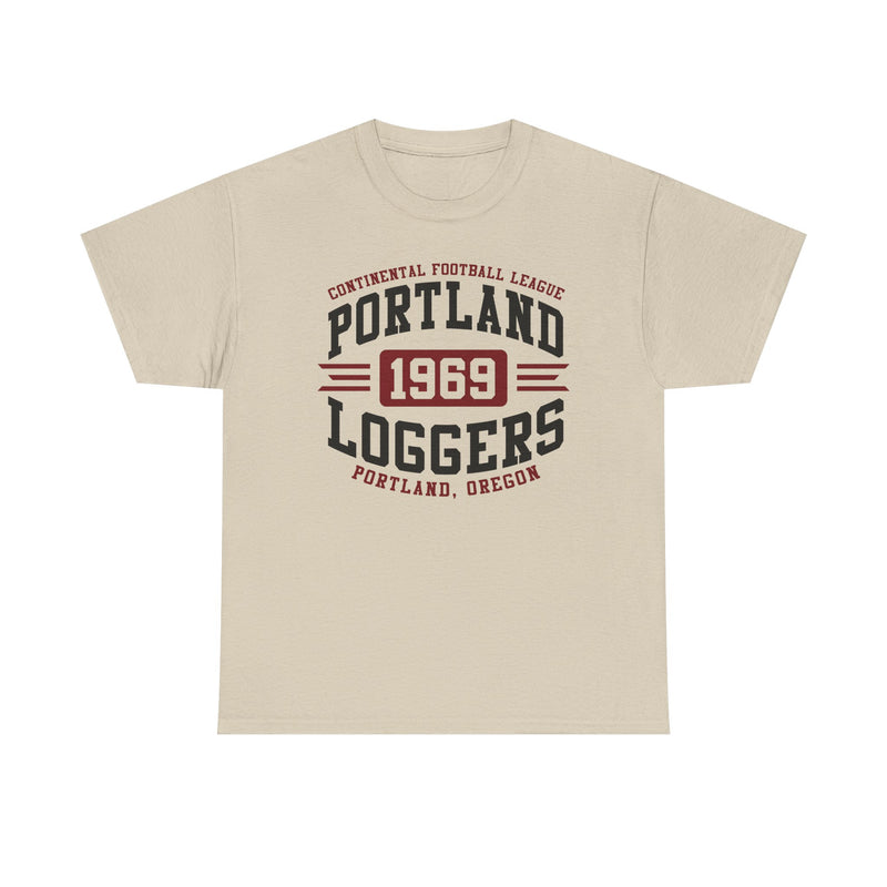 Load image into Gallery viewer, Portland Loggers Oregon Football 1969 T-shirt