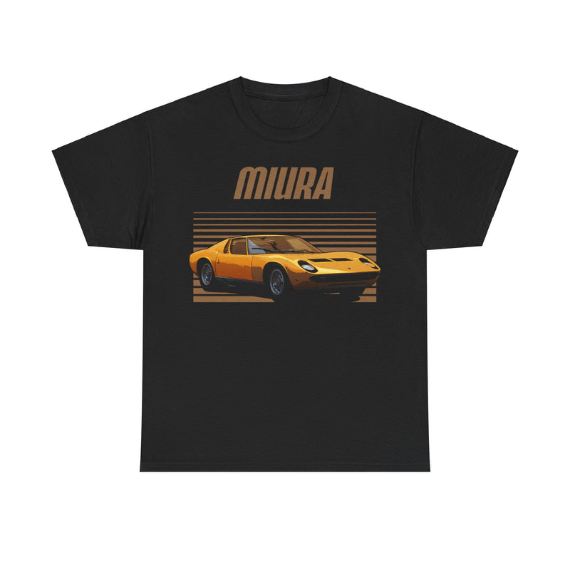 Load image into Gallery viewer, Lamborghini Miura 1966 Nostalgic Automobile Car T-shirt