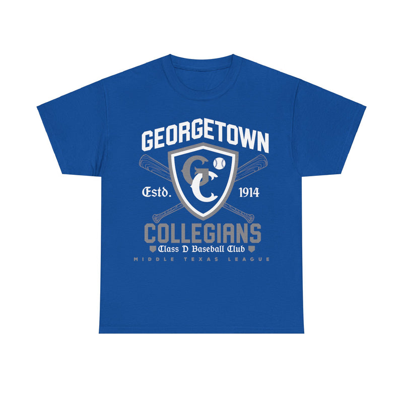 Load image into Gallery viewer, Georgetown Collegians Est 1914 Texas Baseball T-shirt