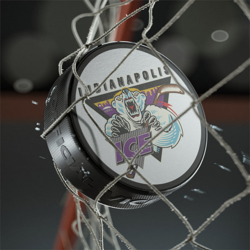 Load image into Gallery viewer, Indianapolis Ice Nostalgic Logo Hockey Puck