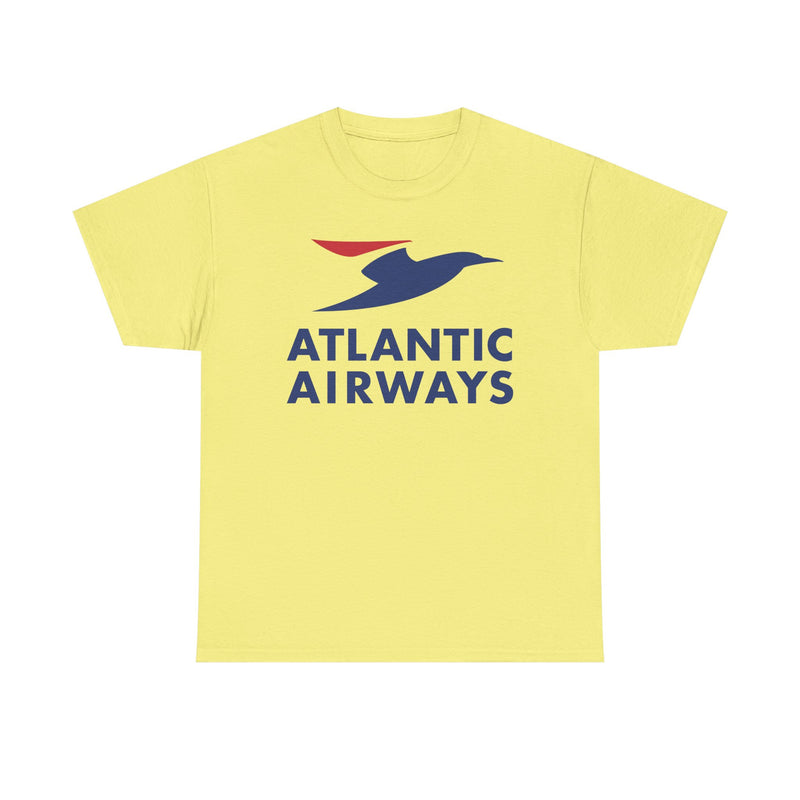 Load image into Gallery viewer, Atlantic Airways Blue Bird Logo North Atlantic Carrier Vintage T-shirt