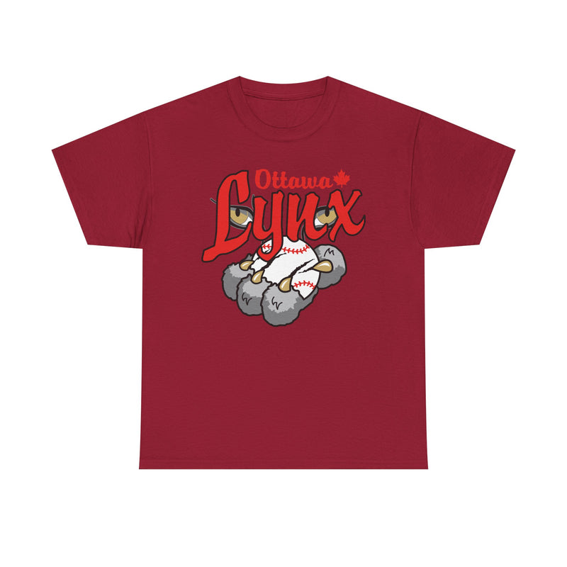 Load image into Gallery viewer, Ottawa Lynx Canada 1993-2007 International League Baseball T-shirt