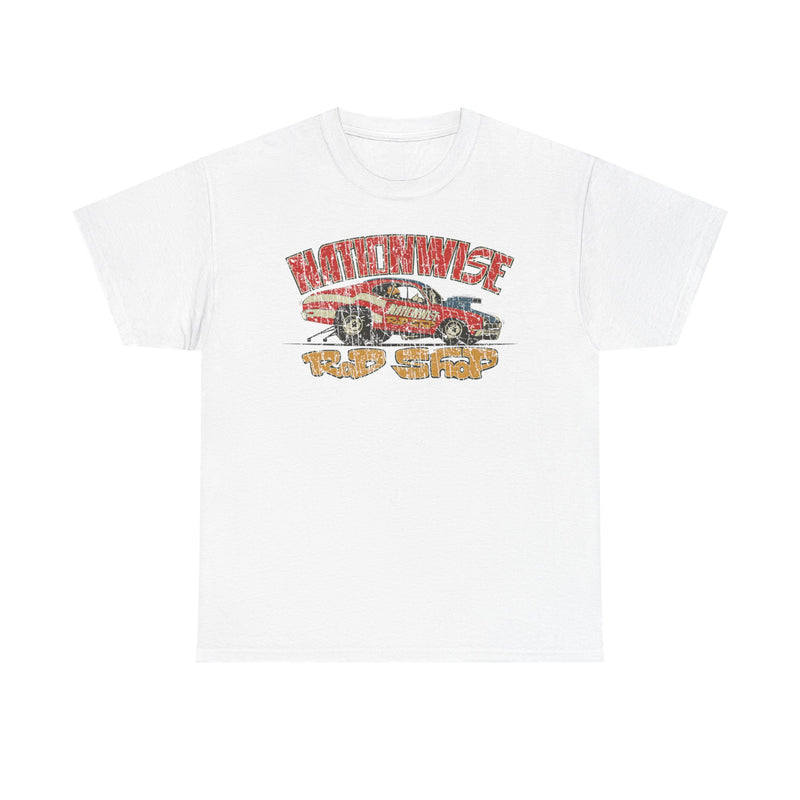 Load image into Gallery viewer, Nationwise Rod Shop 1974 Double Logo Ohio Auto Parts T-shirt