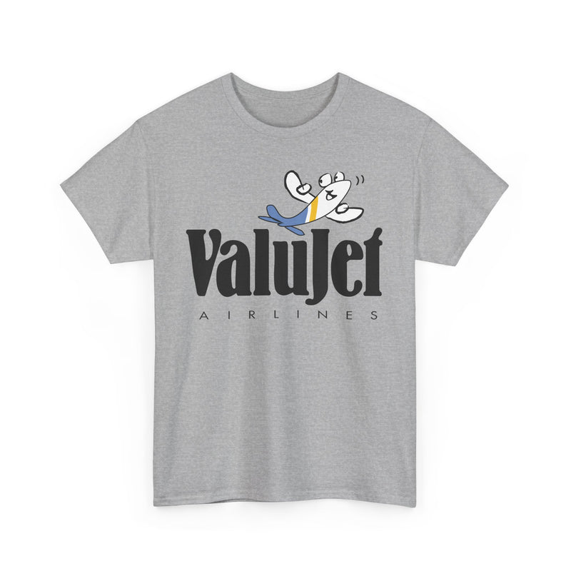 Load image into Gallery viewer, ValuJet Airlines Cartoon Plane Character Vintage Florida Carrier T-shirt