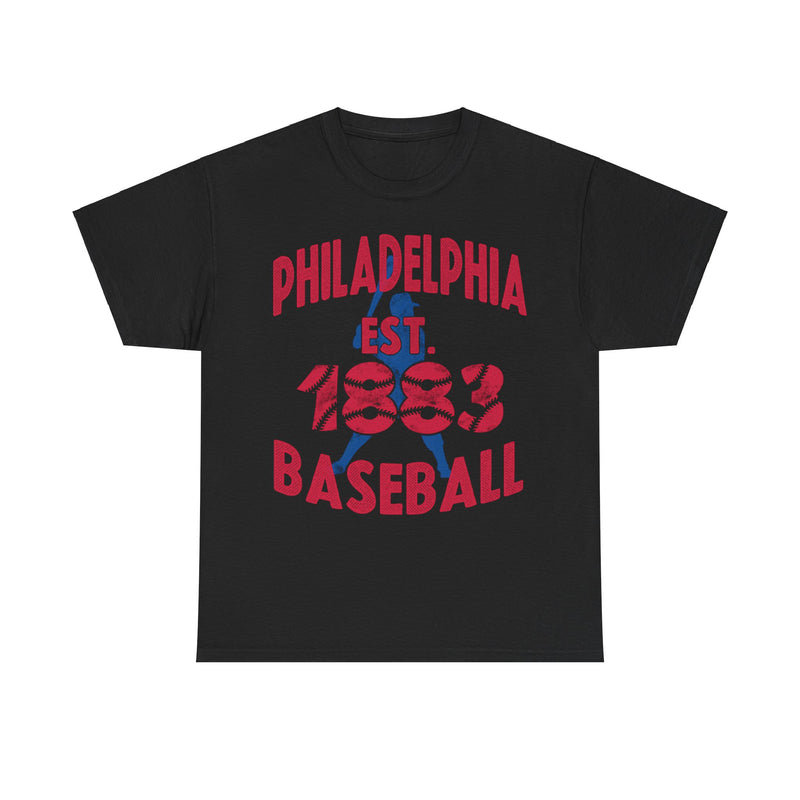 Load image into Gallery viewer, Philadelphia Baseball Est 1883 Nostalgic Retro Baseball Team T-shirt
