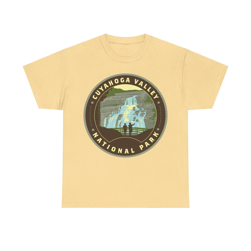 Load image into Gallery viewer, Cuyahoga Valley National Park Ohio Round Logo T-shirt