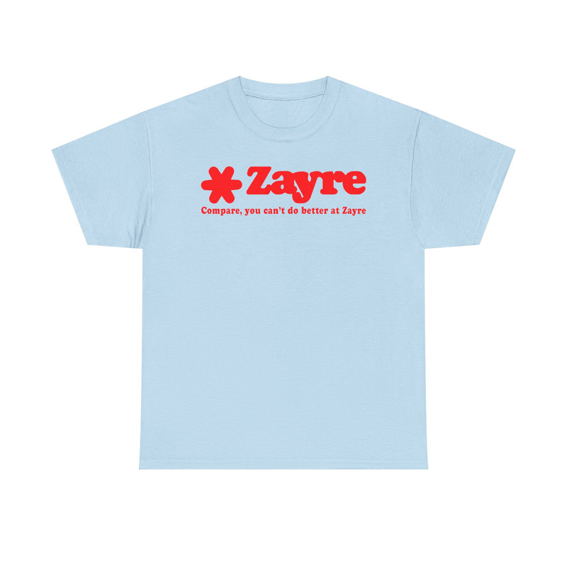 Load image into Gallery viewer, Zayre Compare You Can't Do Better Red Star Logo Discount Store Chain T-shirt