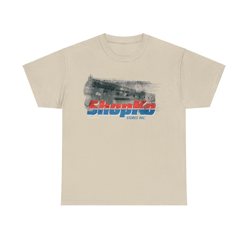 Load image into Gallery viewer, Shopko Retail Store Nostalgic Logo Stuff That Counts T-shirt