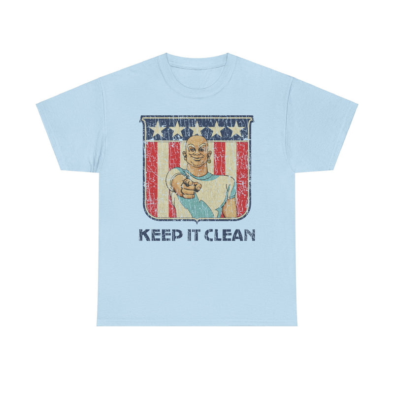 Load image into Gallery viewer, Keep it Clean America Nostalgic Logo T-shirt