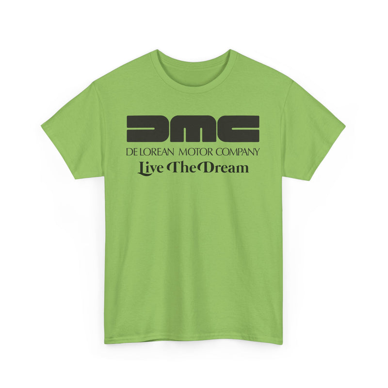 Load image into Gallery viewer, DMC DeLorean Motor Company Live The Dream Vintage T-shirt