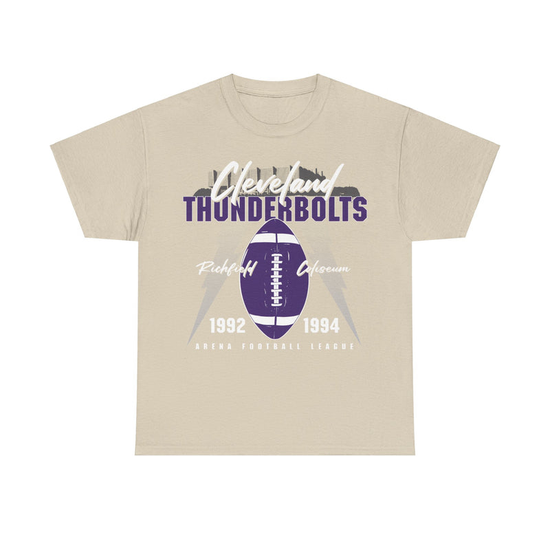 Load image into Gallery viewer, Cleveland Thunderbolts Ohio Est 1992 Football T-shirt