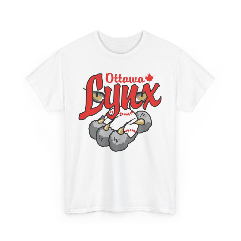 Load image into Gallery viewer, Ottawa Lynx Canada 1993-2007 International League Baseball T-shirt