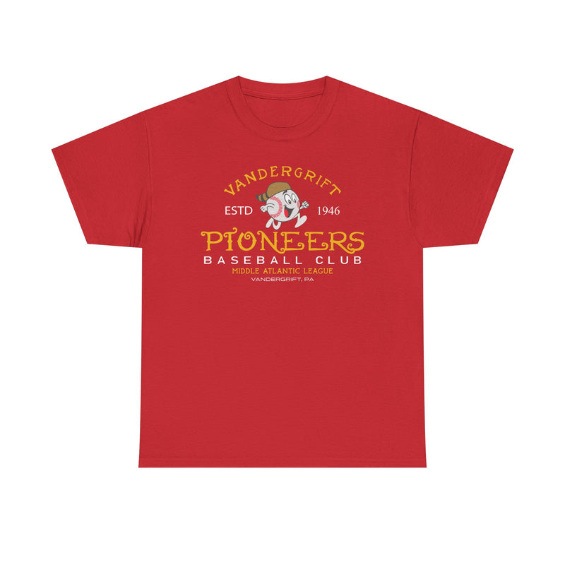 Load image into Gallery viewer, Vandergrift Pioneers Pennsylvania Baseball 1947-1950 T-shirt