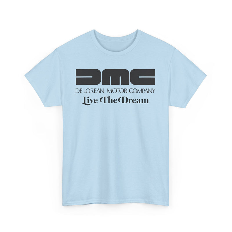 Load image into Gallery viewer, DMC DeLorean Motor Company Live The Dream Vintage T-shirt