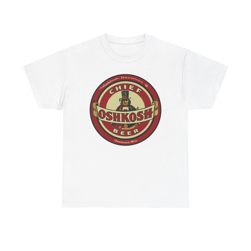 Load image into Gallery viewer, Oshkosh Beer Chief Logo Brewing Co Wisconsin T-Shirt