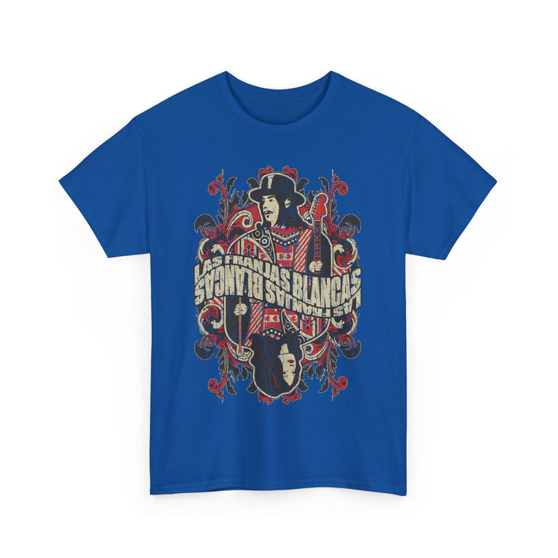 Load image into Gallery viewer, Las Franjas Blancas White Stripes Rock Band T-shirt