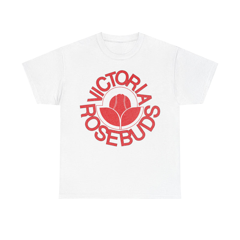 Load image into Gallery viewer, Victoria Rosebuds Minor League Nostalgic Retro Baseball Team T-shirt