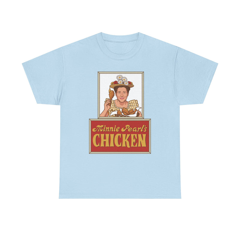 Load image into Gallery viewer, Minnie Pearl's Chicken T-Shirt - Fried Chicken Industry Defunct Tee