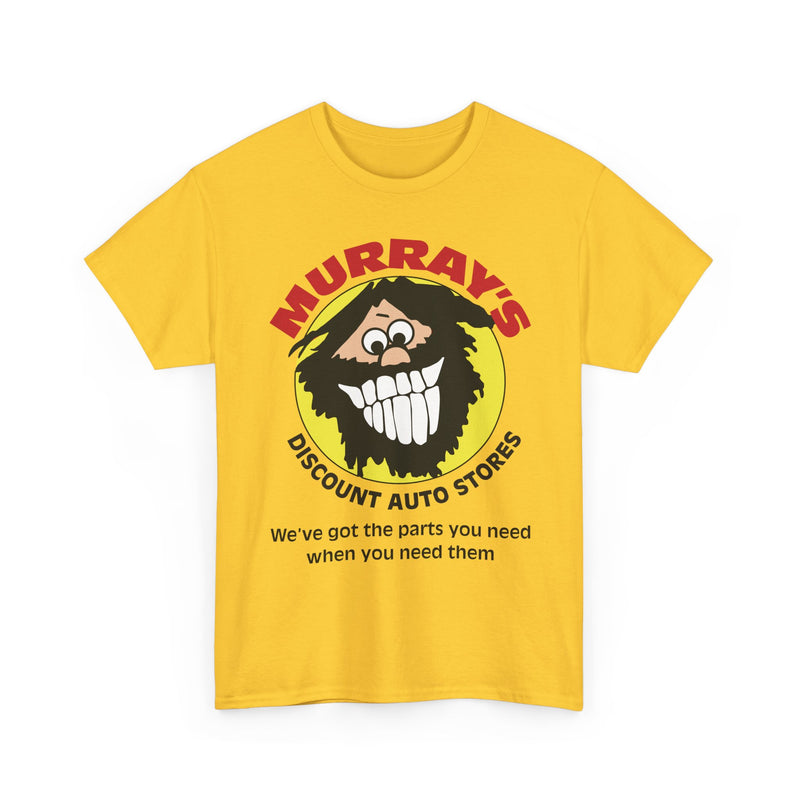 Load image into Gallery viewer, Murray's Discount Auto Stores Bearded Mascot We've Got The Parts T-shirt