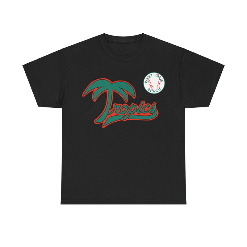 Load image into Gallery viewer, West Palm Beach Tropics Senior Nostalgic Retro Baseball Team T-shirt