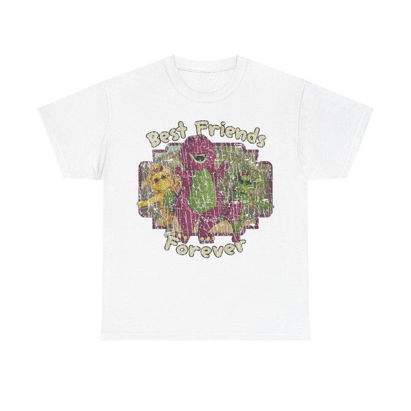Load image into Gallery viewer, Best Friends Forever 1992 Purple Dinosaur Nostalgic Retro T-shirt