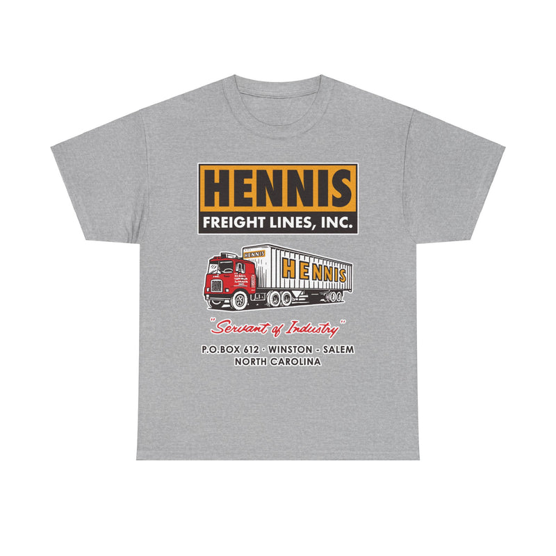 Load image into Gallery viewer, Hennis Freight Lines North Carolina Trucking T-shirt