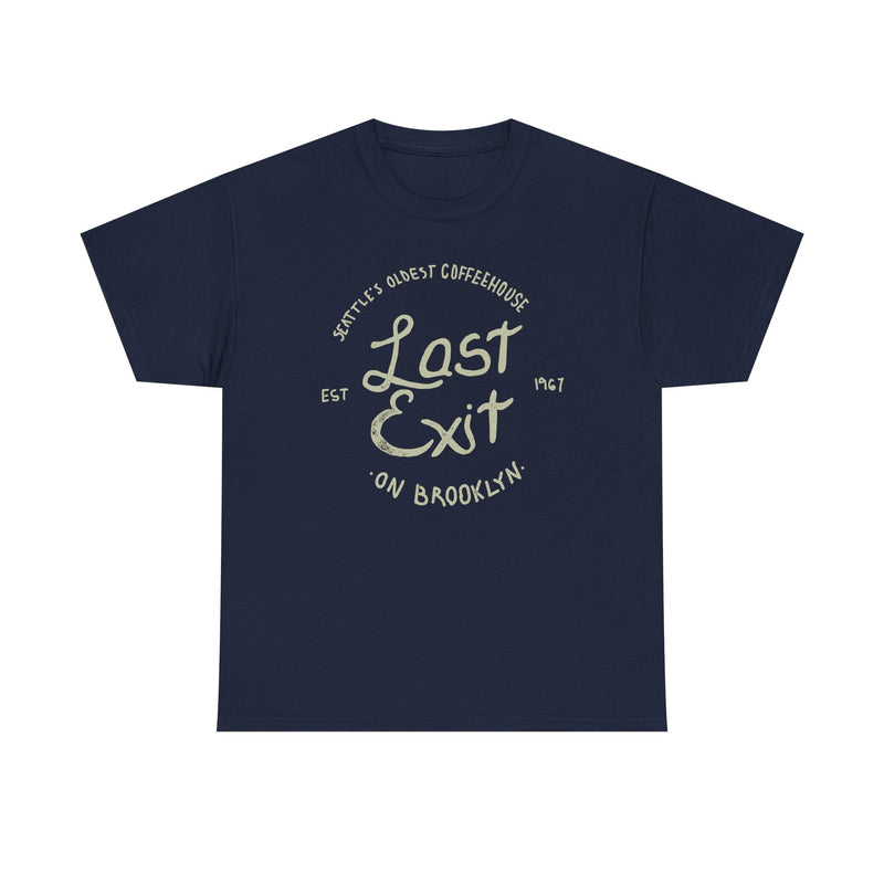 Load image into Gallery viewer, Last Exit on Brooklyn T-Shirt - Coffeehouse Industry Defunct Tee