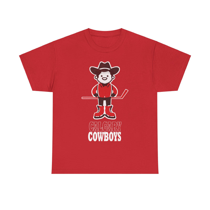 Load image into Gallery viewer, Calgary Cowboys Logo Canada Hockey Team T-shirt