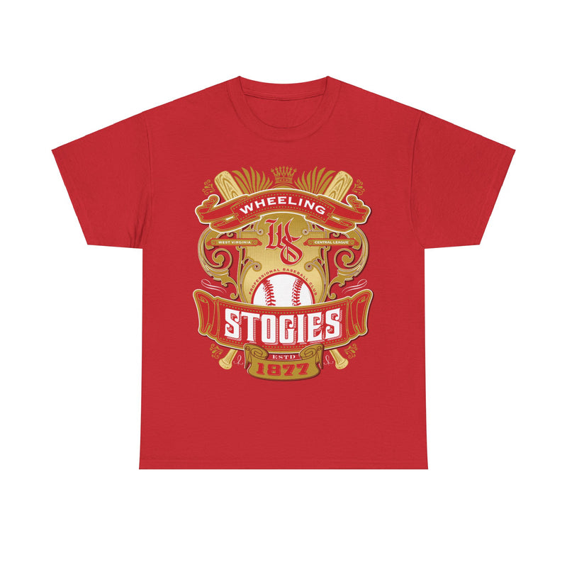 Load image into Gallery viewer, Wheeling Stogies Est 1877 West Virginia Baseball T-shirt