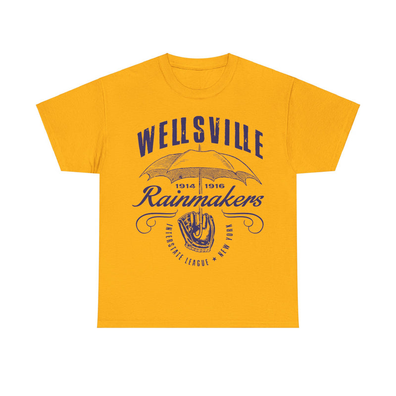 Load image into Gallery viewer, Wellsville Rainmakers Est 1914 New York Baseball T-shirt