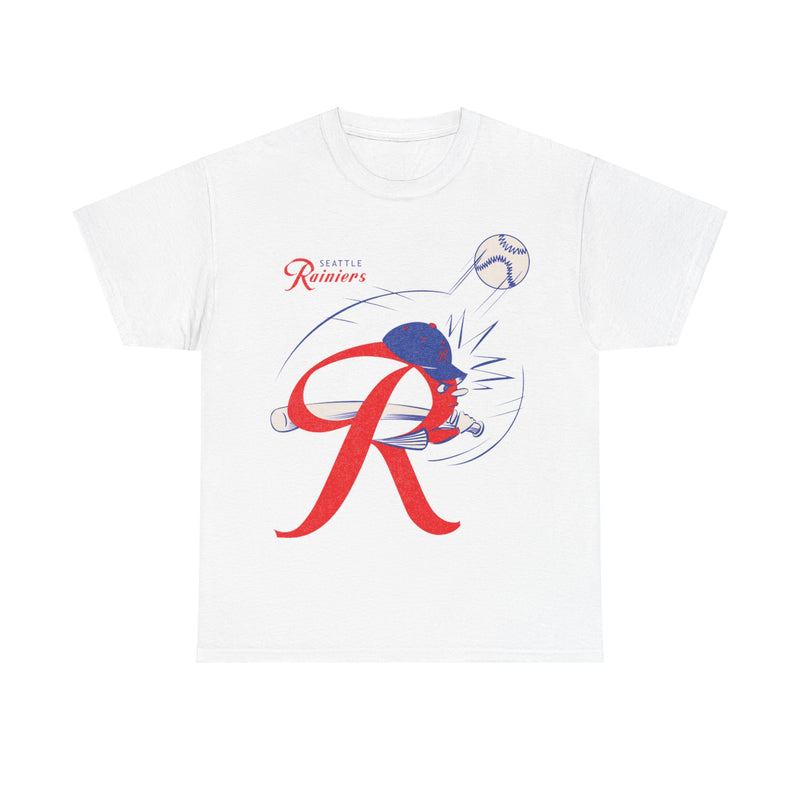 Load image into Gallery viewer, Seattle Rainiers BIG R Nostalgic Retro Baseball Team T-shirt