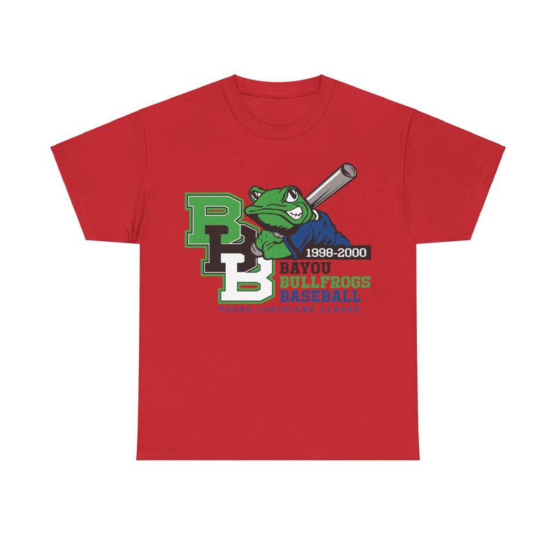 Load image into Gallery viewer, Bayou Bullfrogs Est 1998 Louisiana Baseball Team T-shirt