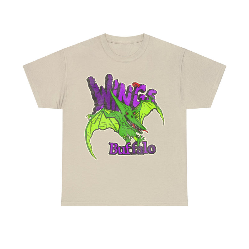 Load image into Gallery viewer, Buffalo Wings Roller Hockey Nostalgic Logo T-shirt