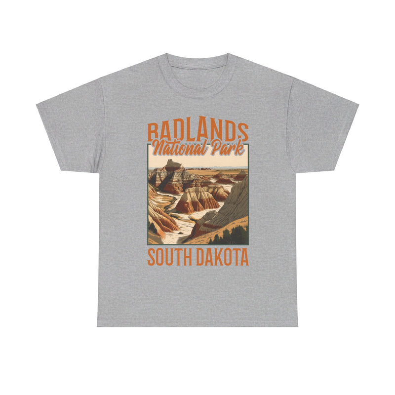 Load image into Gallery viewer, Badlands National Park South Dakota Poster Print T-shirt