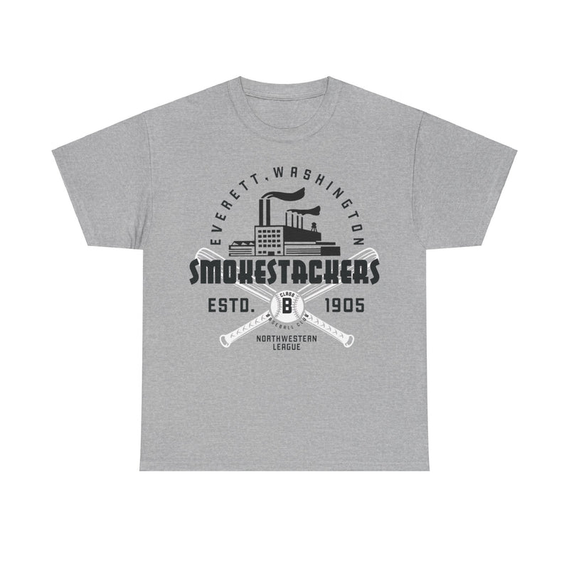 Load image into Gallery viewer, Everett Smokestackers Est 1905 Washington Baseball T-shirt