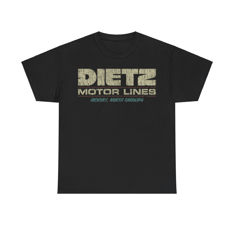 Load image into Gallery viewer, Dietz Motor Lines 1948 Trucking Distressed Print T-shirt