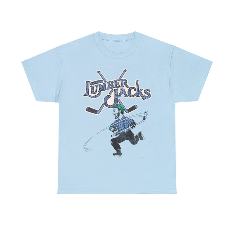 Load image into Gallery viewer, Cleveland Lumberjacks Nostalgic Logo Hockey Team T-shirt