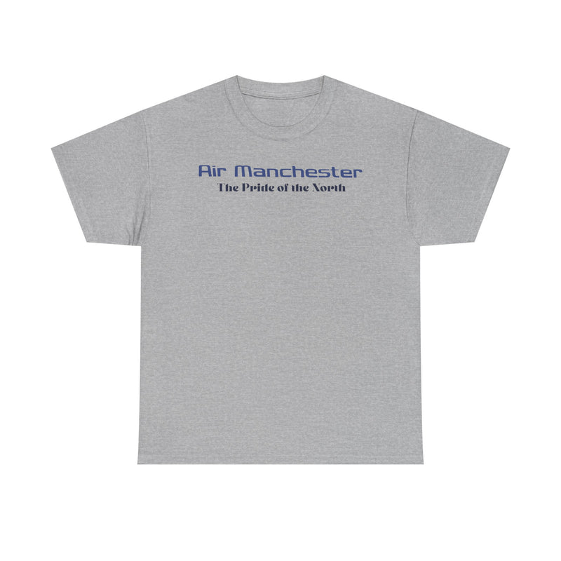 Load image into Gallery viewer, Air Manchester The Pride of the North Vintage Airline Logo Aviation T-shirt