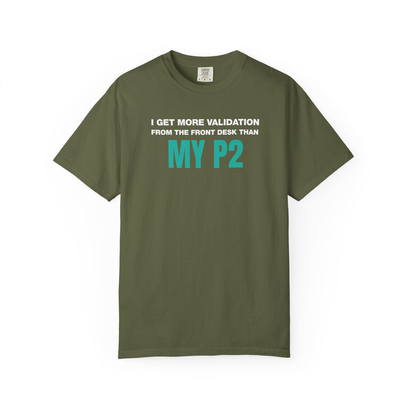 Load image into Gallery viewer, Hotel Front Desk Validation Credit Card Points Miles Teal T-shirt