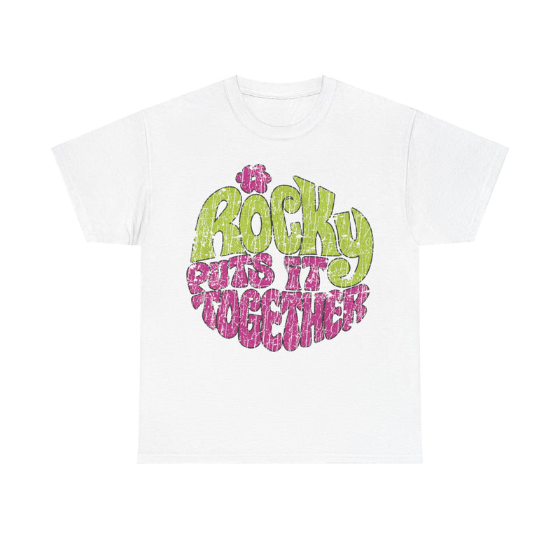 Load image into Gallery viewer, Rocky Puts It Together 1970 TV Show Nostalgic T-shirt